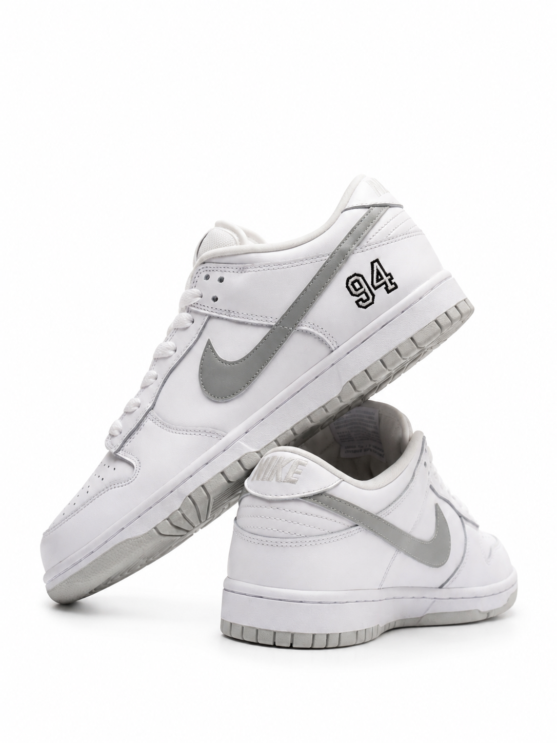 Nike SB Dunk Low Supreme '94 – White / Metallic Silver