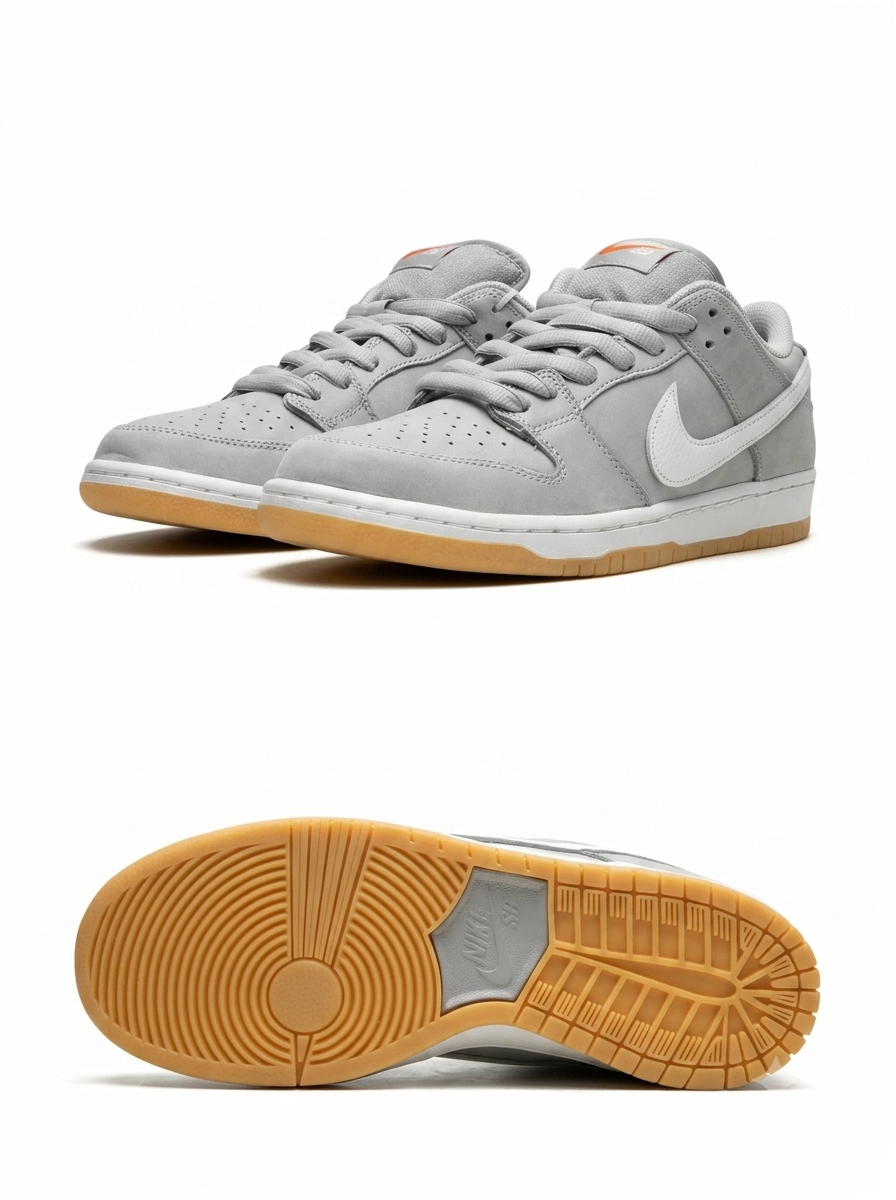 Nike SB Dunk Low Pro Iso Wolf Grey Gum
