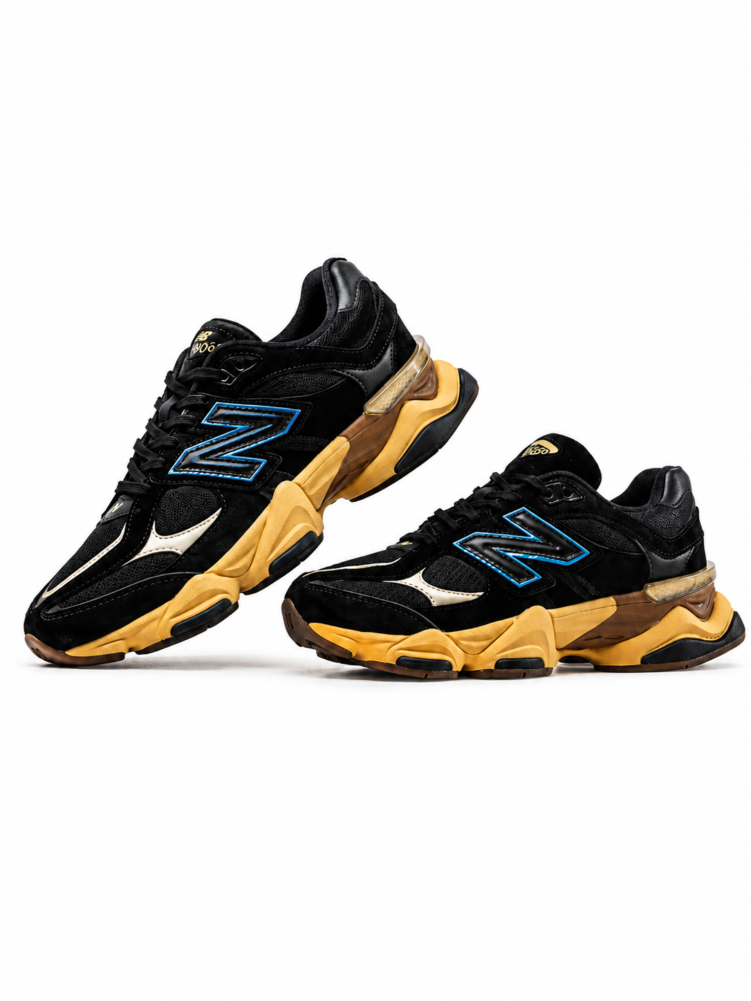 New Balance 9060 "Black Royal Gum" Sneakers