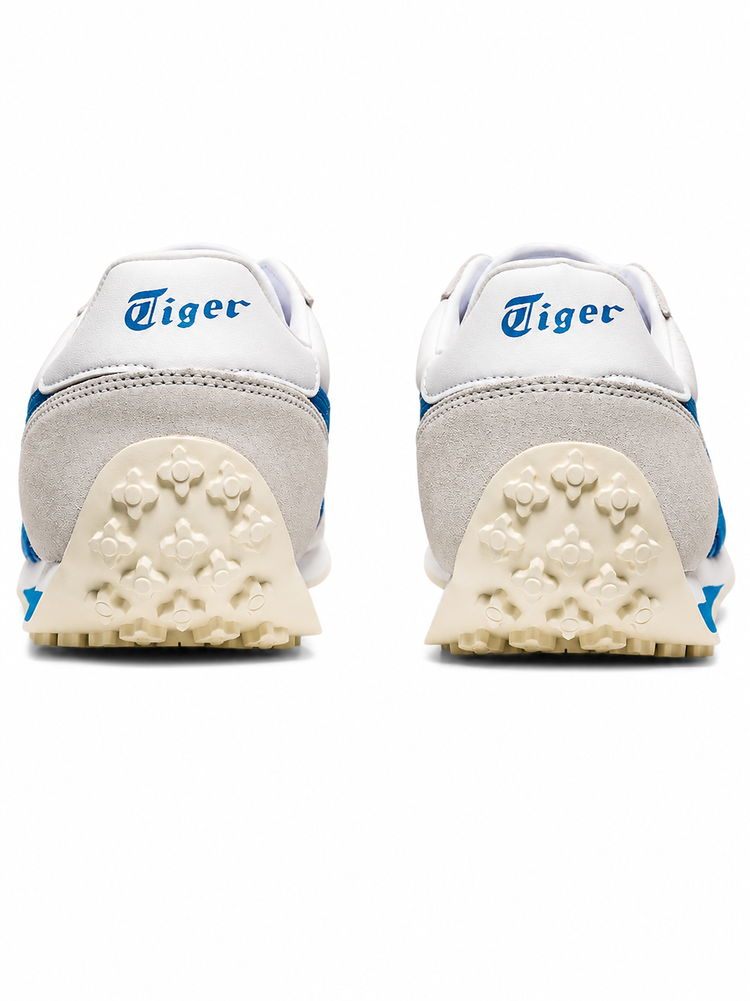 Onitsuka Tiger Unisex White Striped Leather Sneakers EDR 78